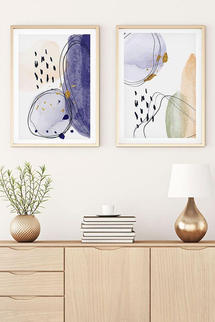 Wallity Uramljena slika Huhu21, 20x30 cm , 2 dela