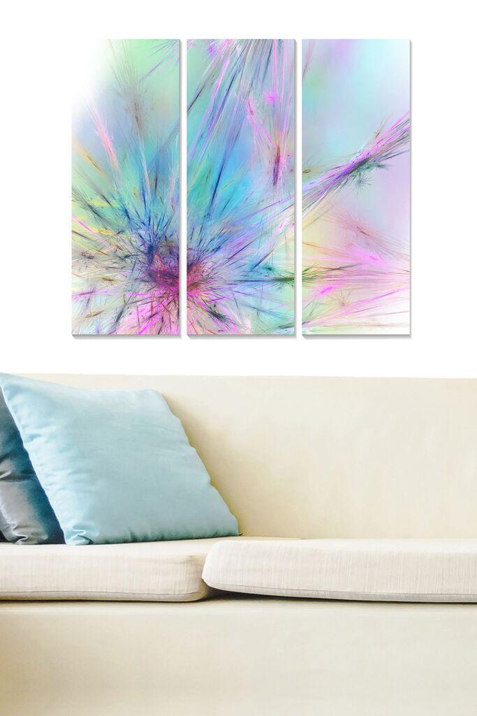 Wallity Slika MDF1022206, 70x50 cm, 3 dela