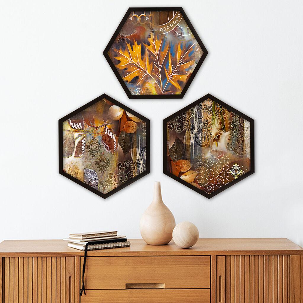 Wallity Uramljena slika 6GEN178443, 35x35 cm, 3 dela