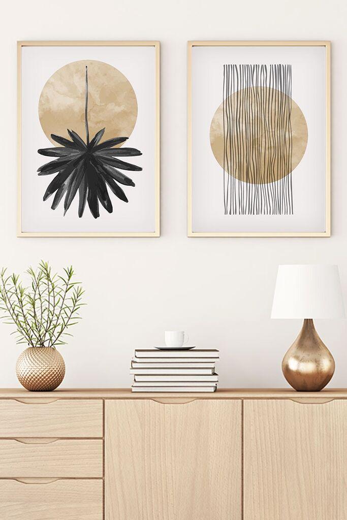 Wallity Uramljena slika Huhu52, 35x50 cm , 2 dela