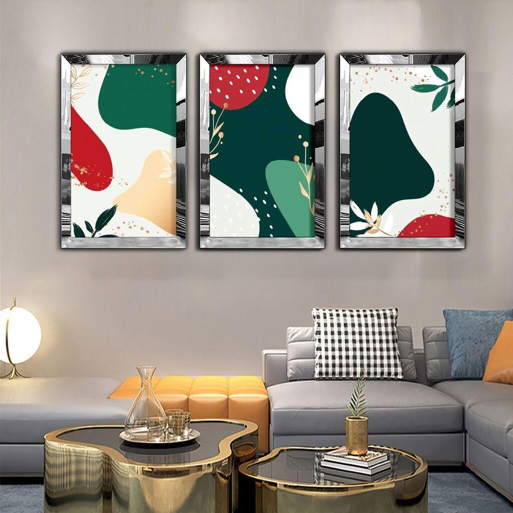 Wallity Slika Huhu406, 30x40 cm, 3 dela