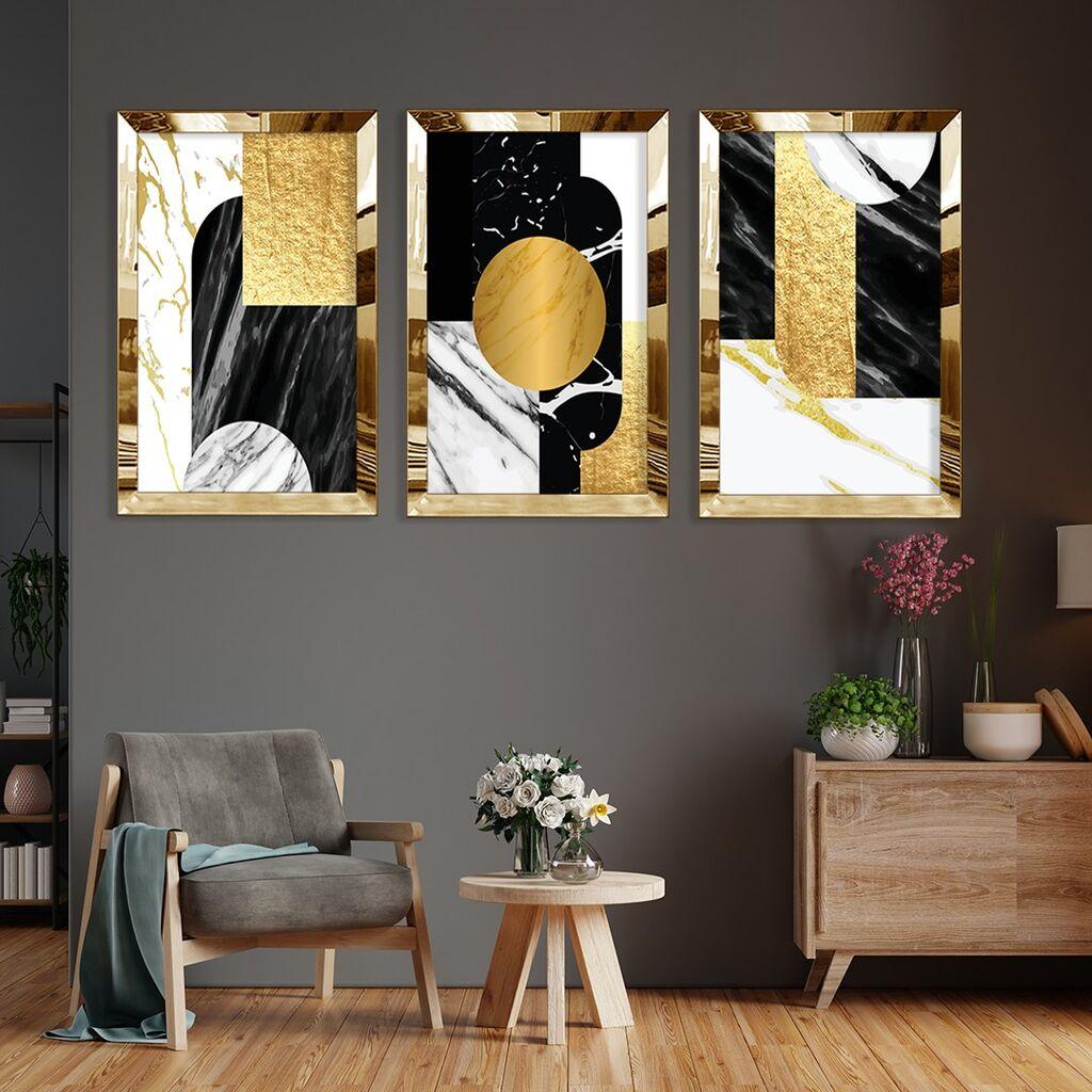 Wallity Slika Huhu393, 50x70 cm, 3 dela