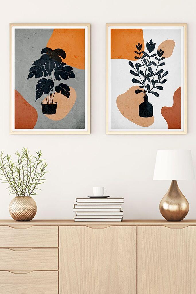 Wallity Uramljena slika Huhu48, 30x40 cm , 2 dela