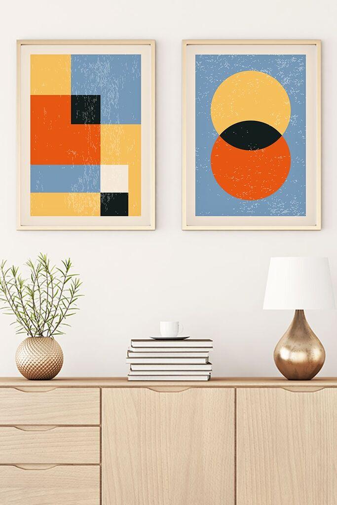 Wallity Uramljena slika Huhu17, 20x30 cm , 2 dela