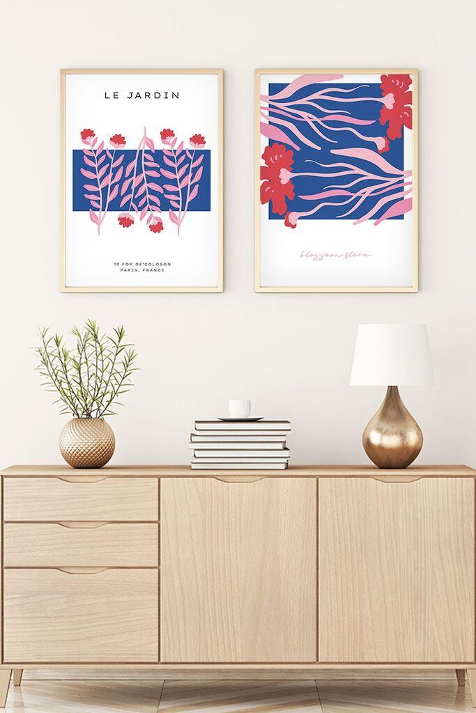 Wallity Uramljena slika Huhu170, 35x50 cm , 2 dela