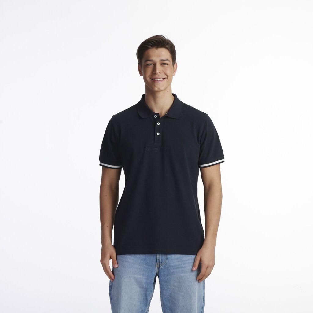 Sergio Tacchini Muška majica kratakih rukava Polo Rob, Teget