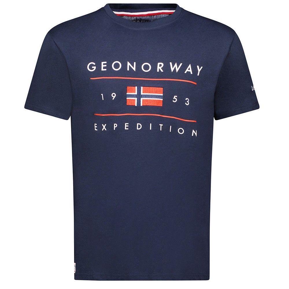 Geographical Norway Muška majica Jezolo db 254, Teget