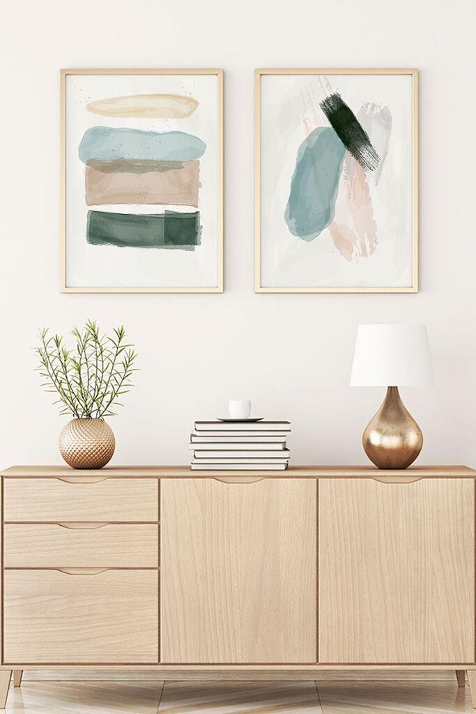 Wallity Uramljena slika Huhu103, 20x30 cm , 2 dela