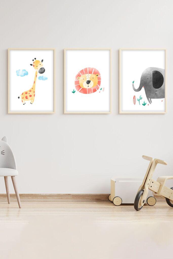 Wallity Uramljena slika Huhu150, 35x50 cm , 3 dela