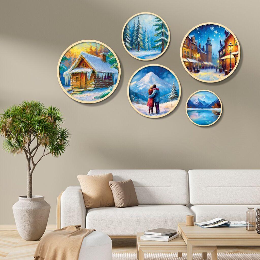 Wallity Uramljena slika Yats-28, 5 delova