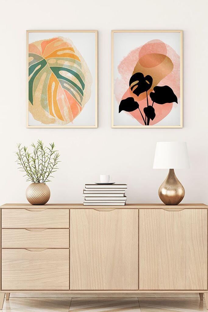 Wallity Uramljena slika Huhu66, 35x50 cm , 2 dela