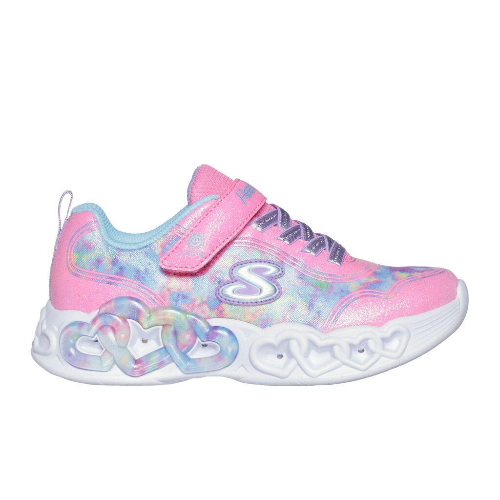 Skechers Patike za devojčice Infinite heart lights GP, Šarene