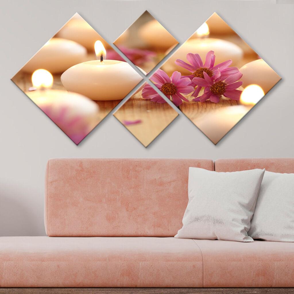 Wallity Slika 4MDF125276414, 60x115 cm, 4 dela