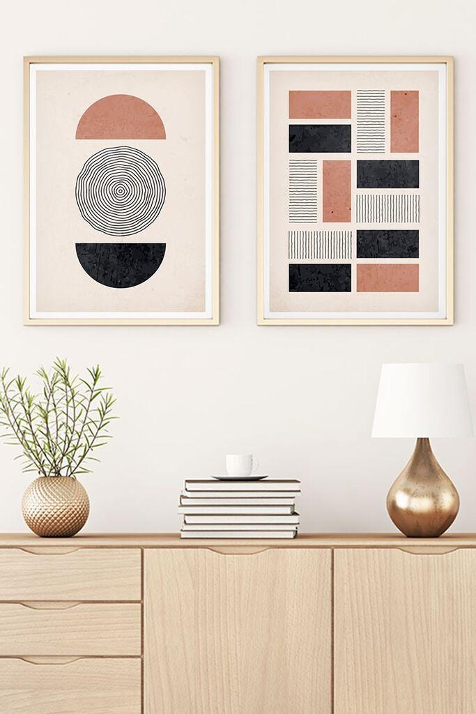 Wallity Uramljena slika Huhu27, 30x40 cm , 2 dela