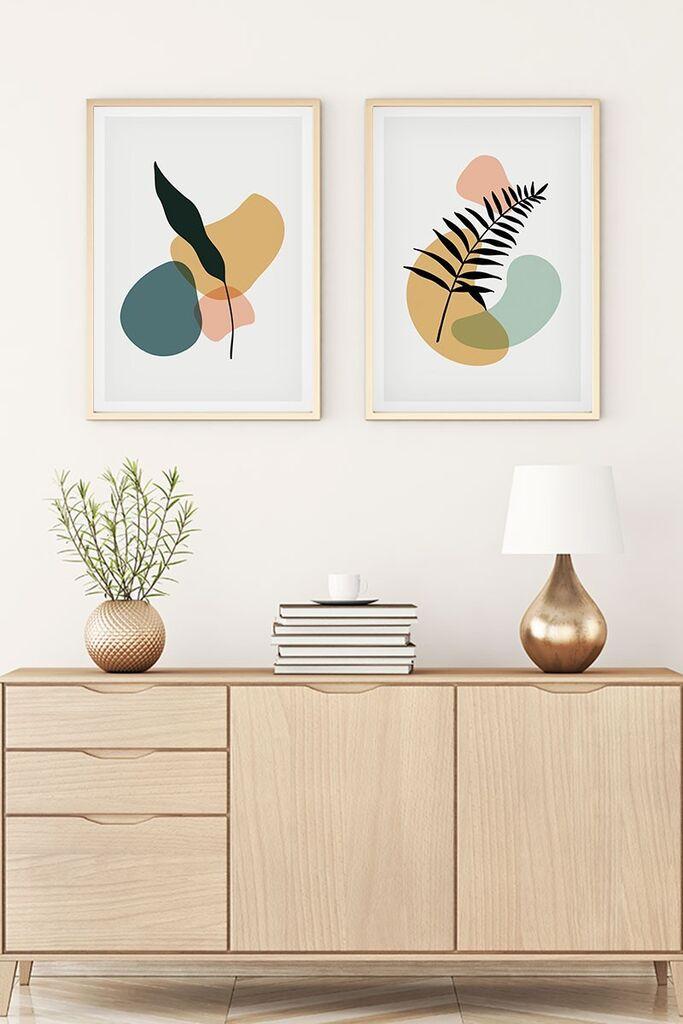 Wallity Uramljena slika Huhu124, 30x40 cm , 2 dela