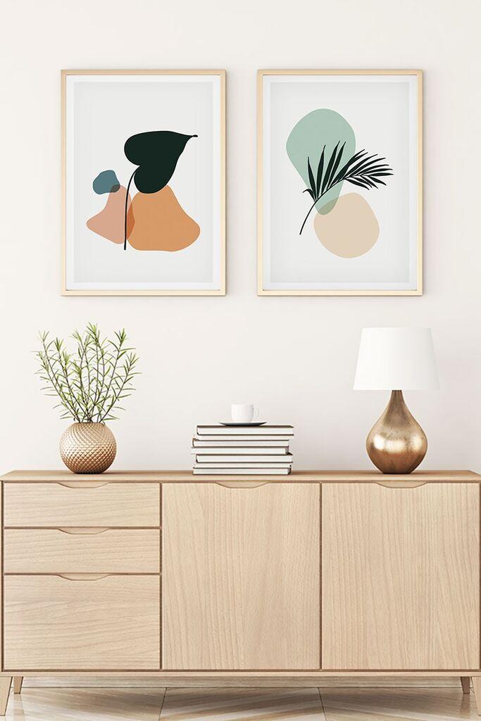 Wallity Uramljena slika Huhu123, 30x40 cm , 2 dela