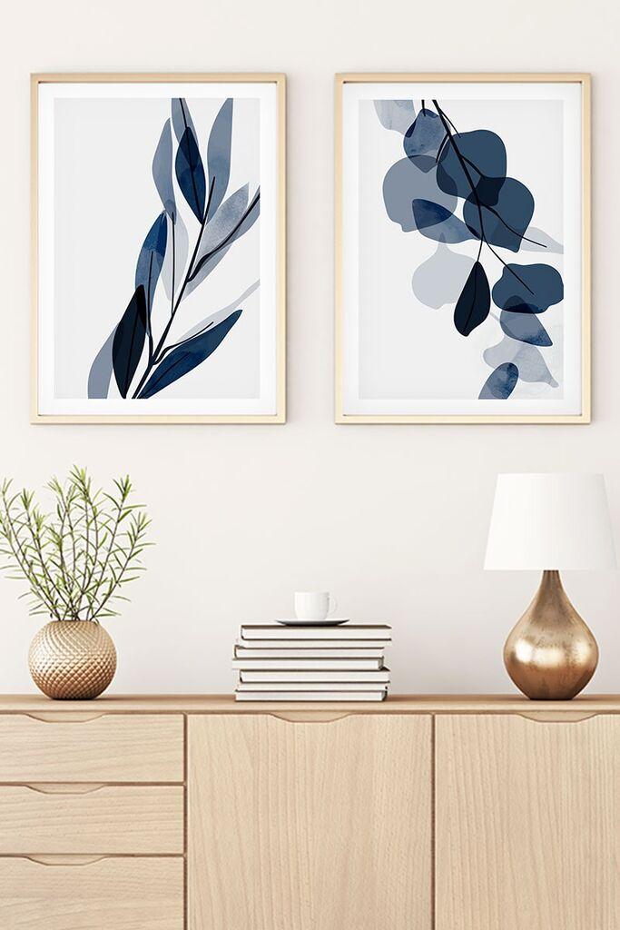 Wallity Uramljena slika Huhu25, 35x50 cm , 2 dela