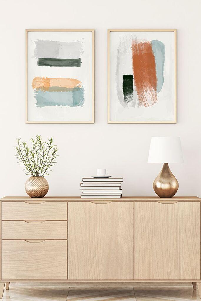Wallity Uramljena slika Huhu102, 30x40 cm , 2 dela