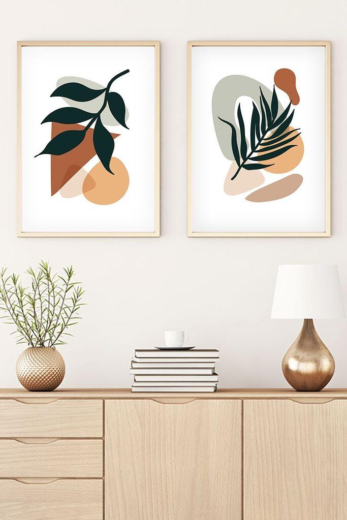 Wallity Uramljena slika Huhu33, 20x30 cm , 2 dela