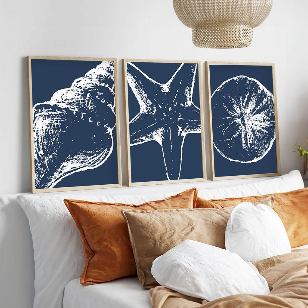 Wallity Uramljena slika Huhu238, 30x40 cm , 3 dela