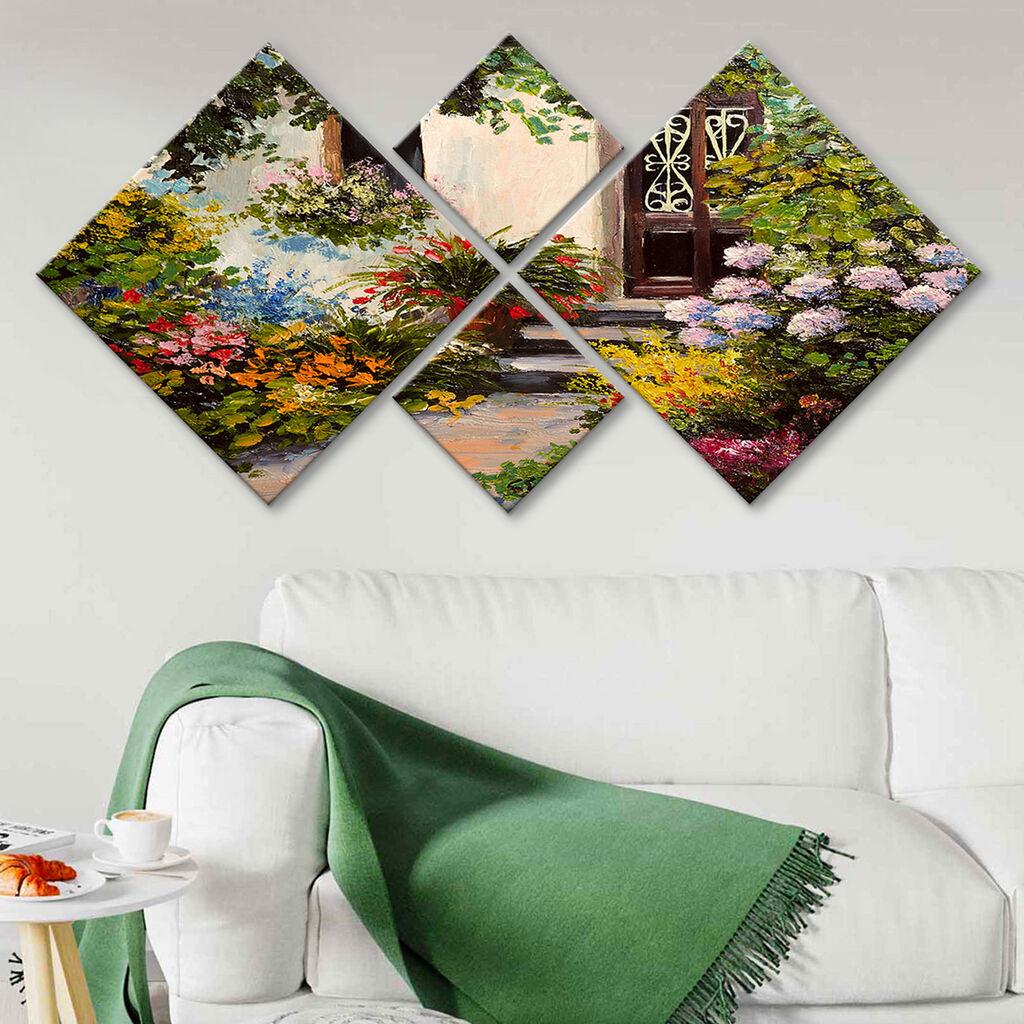 Wallity Slika 4MDF69246717, 60x115 cm, 4 dela