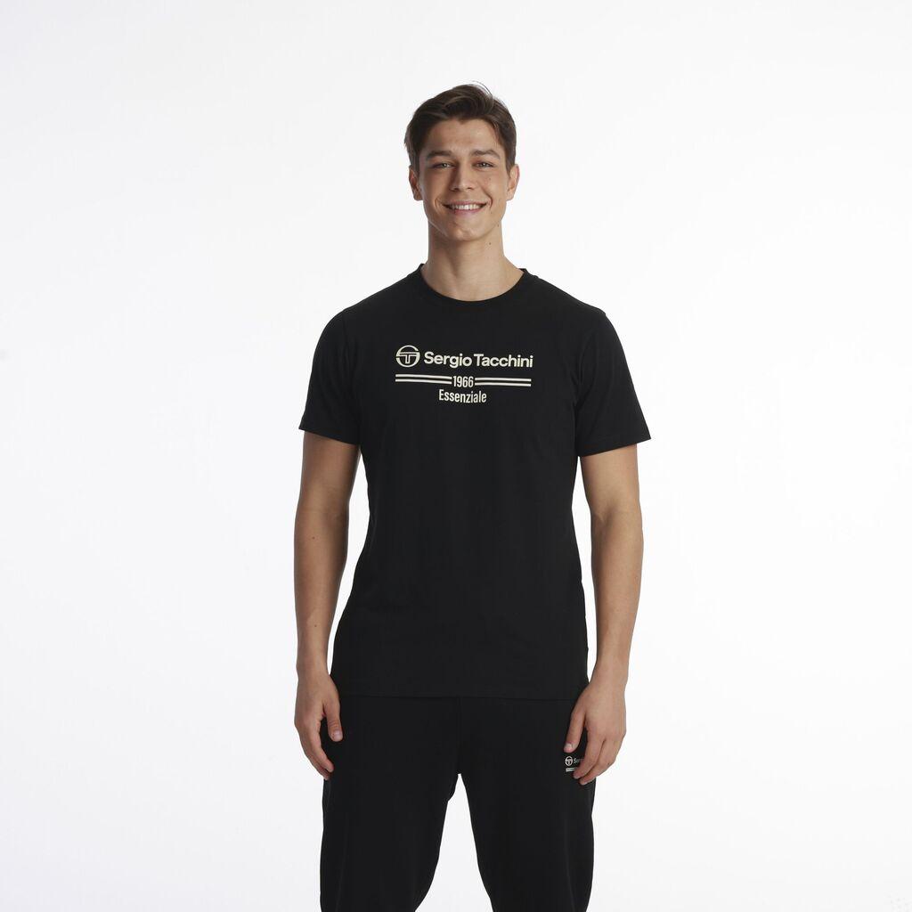 Sergio Tacchini Muška majica kratkih rukava Essential, Crna