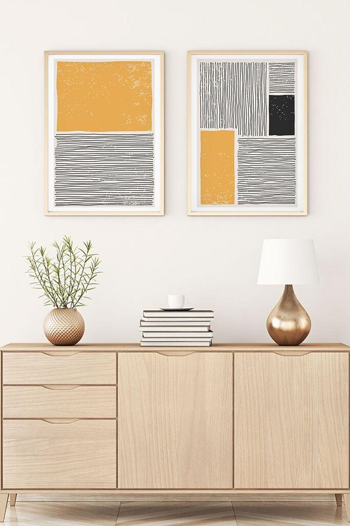 Wallity Uramljena slika Huhu130, 20x30 cm , 2 dela