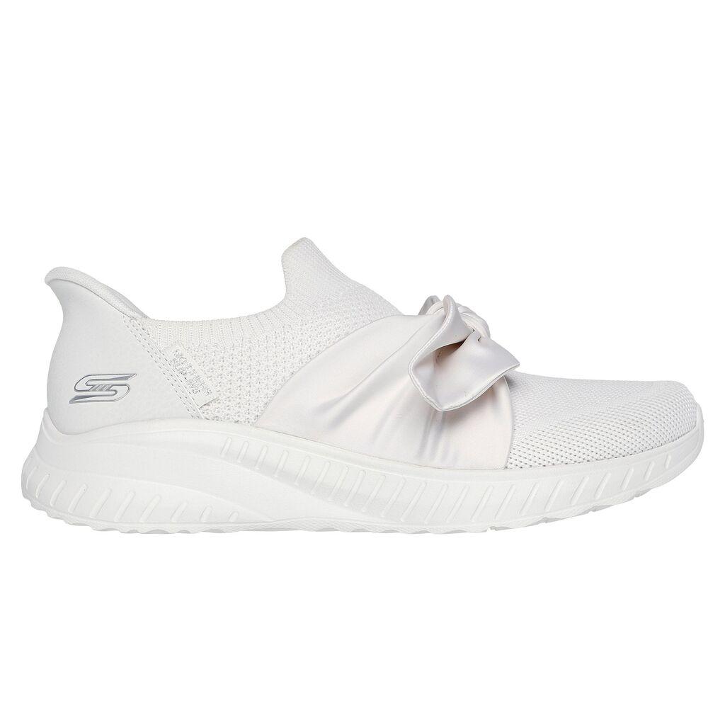 Skechers Ženske patike Slip-ins bobs squad chaos, Bele