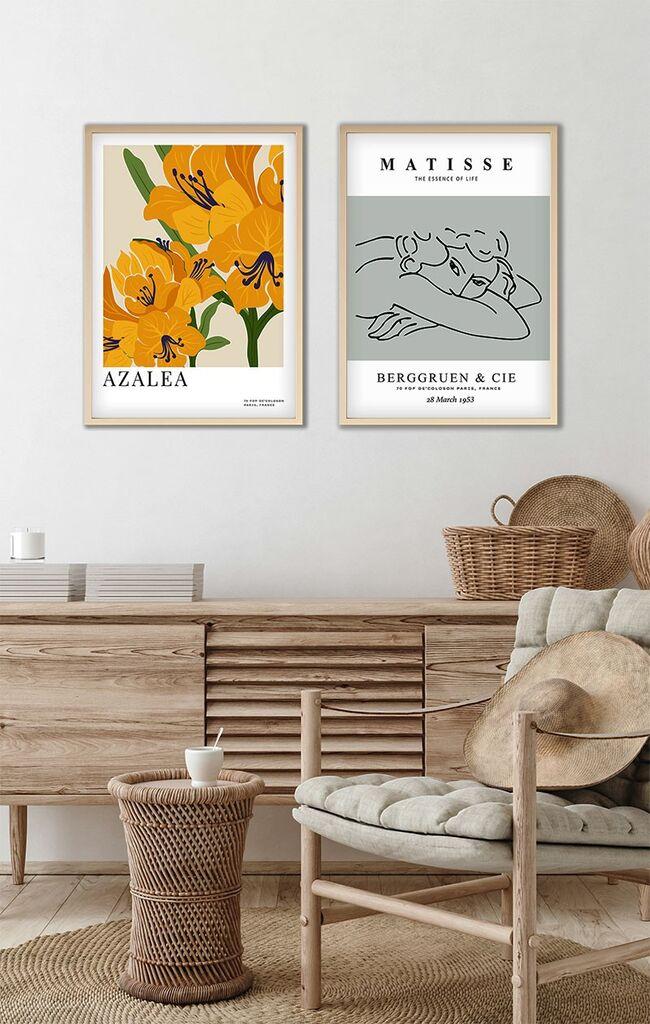 Wallity Uramljena slika Huhu165, 35x50 cm , 2 dela