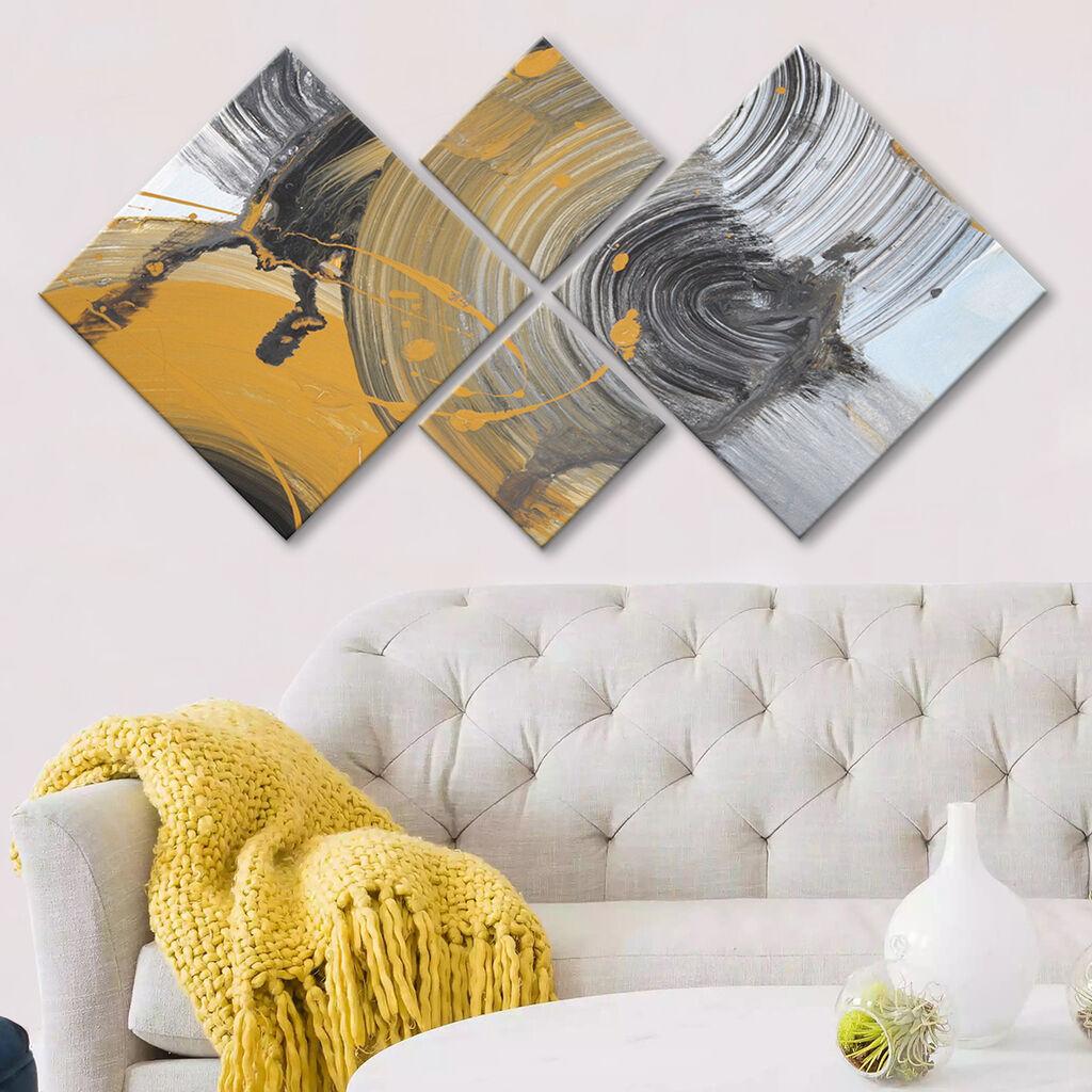 Wallity Slika 4MDF1542969770, 60x115 cm, 4 dela