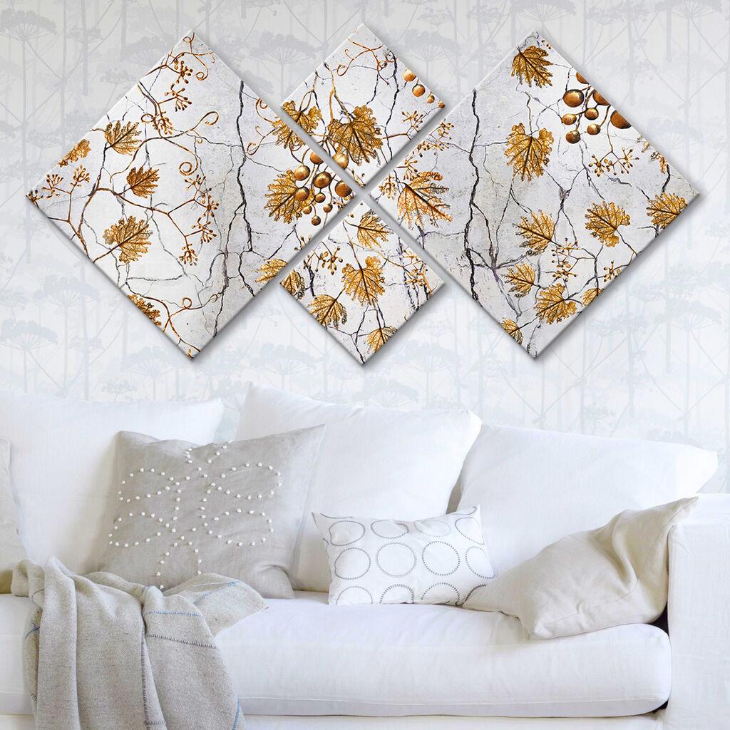 Wallity Slika 4MDF1220574133, 60x115 cm, 4 dela