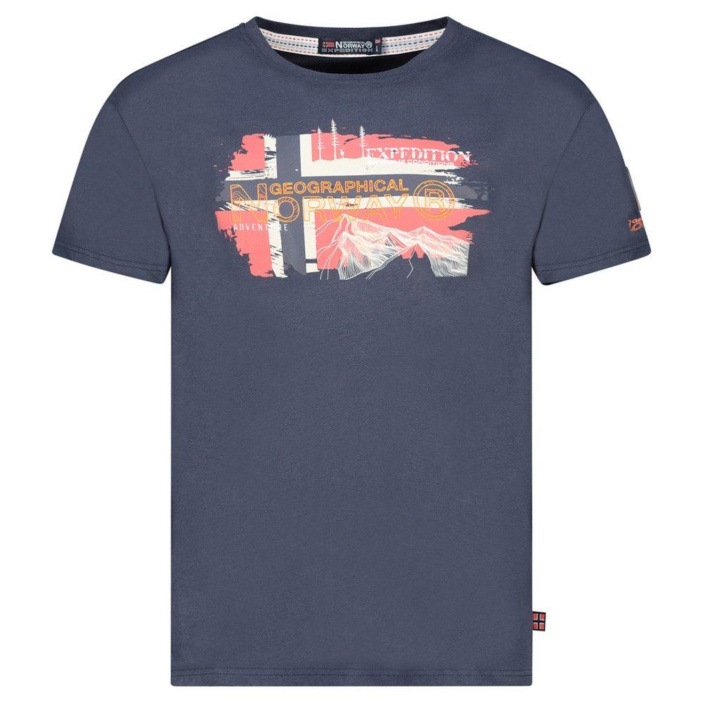 Geographical Norway Muška majica Jysuis db 254, Teget