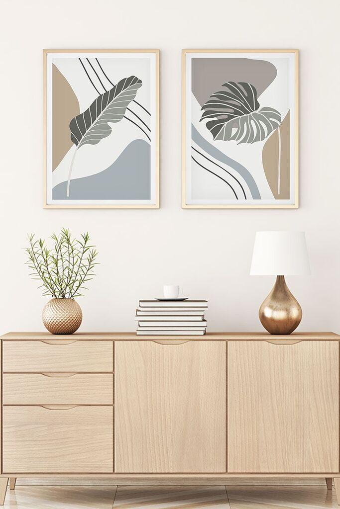 Wallity Uramljena slika Huhu119, 50x70 cm , 2 dela