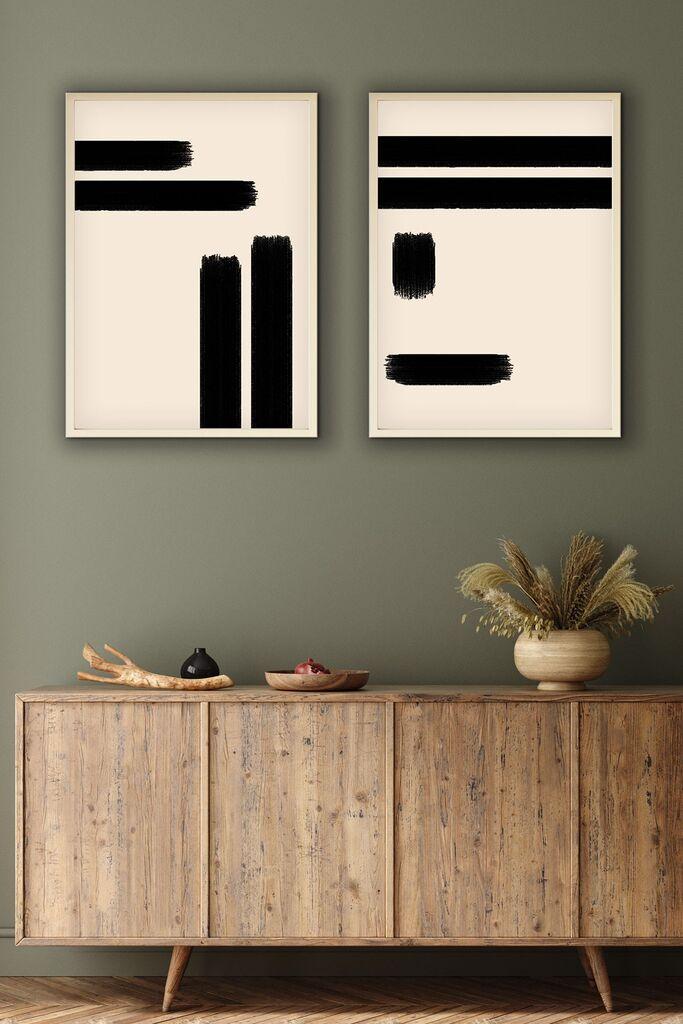 Wallity Uramljena slika Huhu200, 30x40 cm , 2 dela