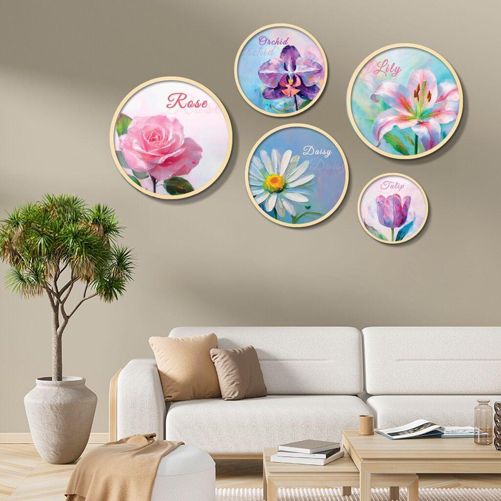 Wallity Uramljena slika Yats-48, 5 delova