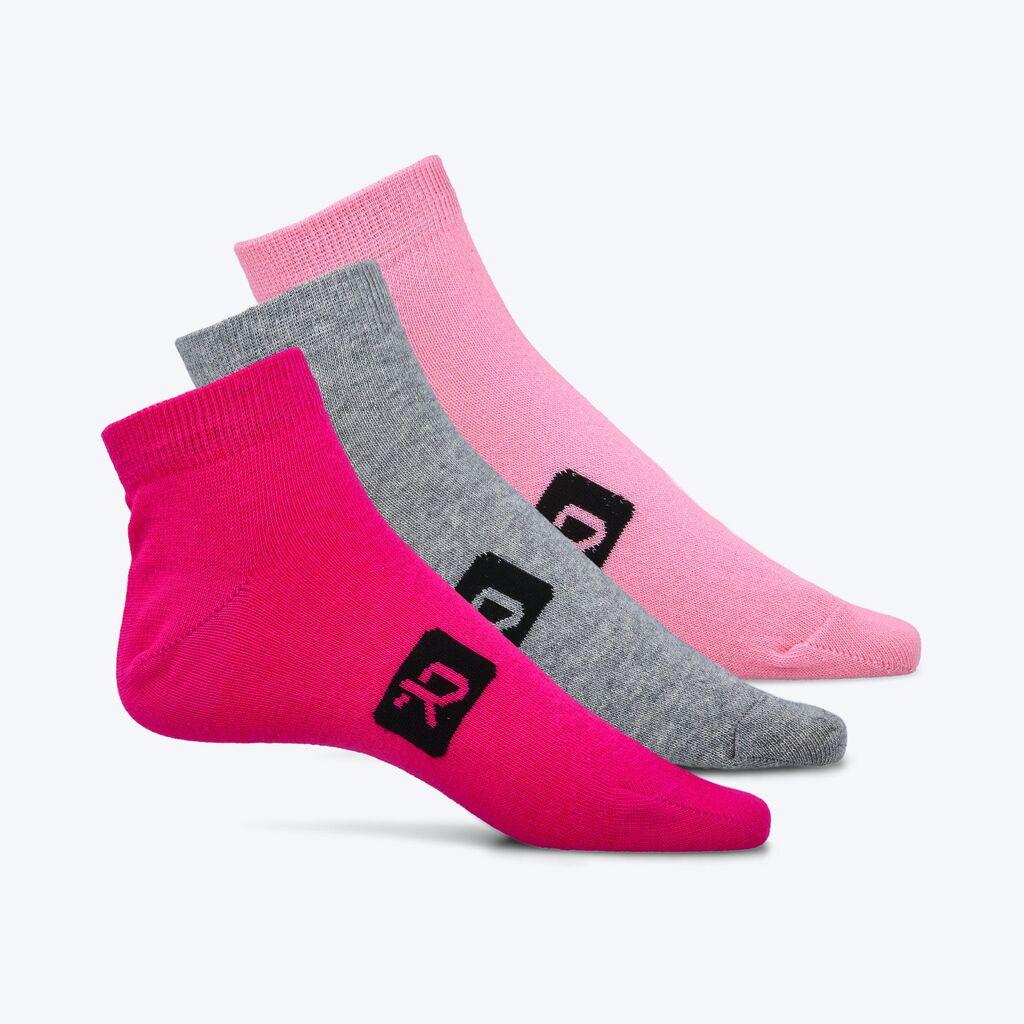 Rang Ženske čarape Classic Ankle, 3 komada, Višebojne