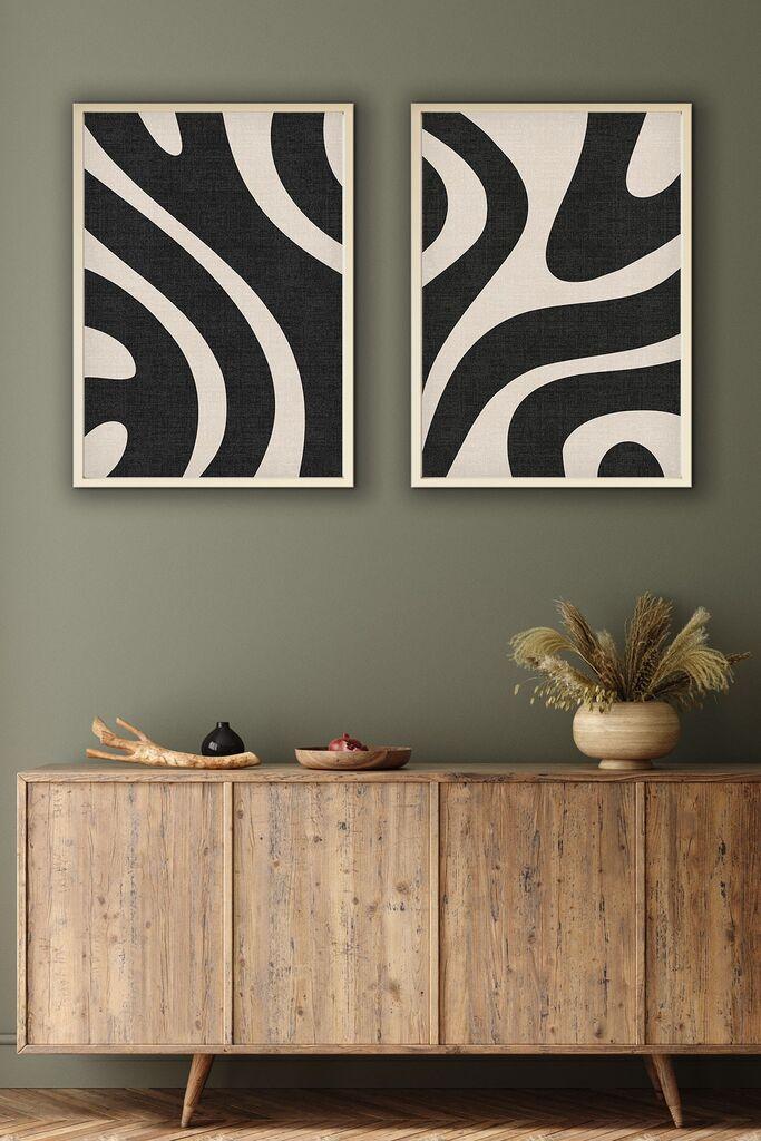 Wallity Uramljena slika Huhu203, 30x40 cm , 2 dela