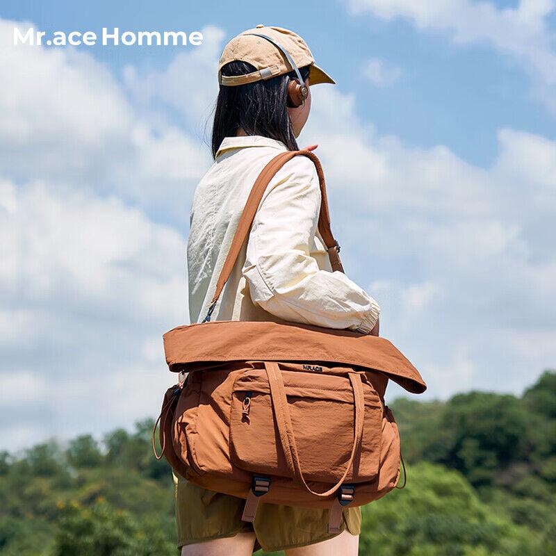 Mr.ace Homme Ženska torba, Braon