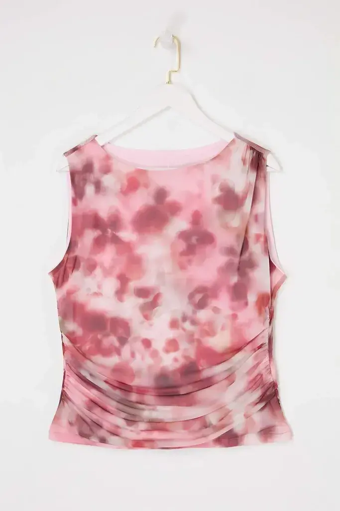 Trendyol Curve Ženska bluza Tbbss25Af00125, Roze