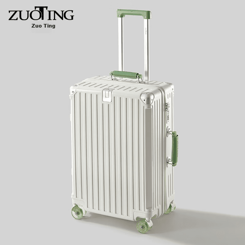 Zuoting Kofer, 71.1 cm, Belo-zeleni