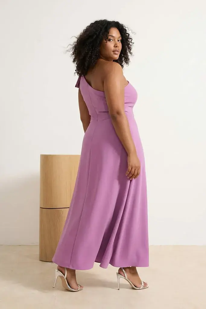 Trendyol Curve Ženska haljina Tbbss25Ah00053, Roze