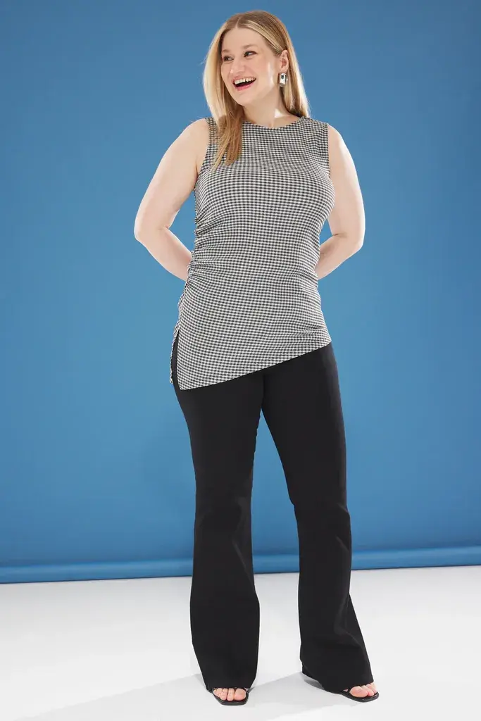 Trendyol Curve Ženska bluza Tbbss25Af00085, Šarena