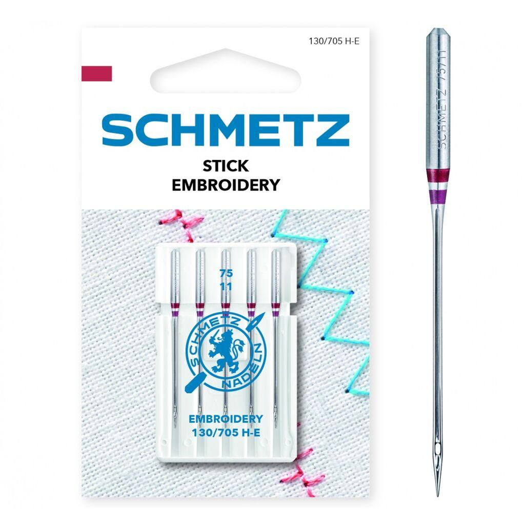 Schmetz Igle Embroidery Stick, NM 75
