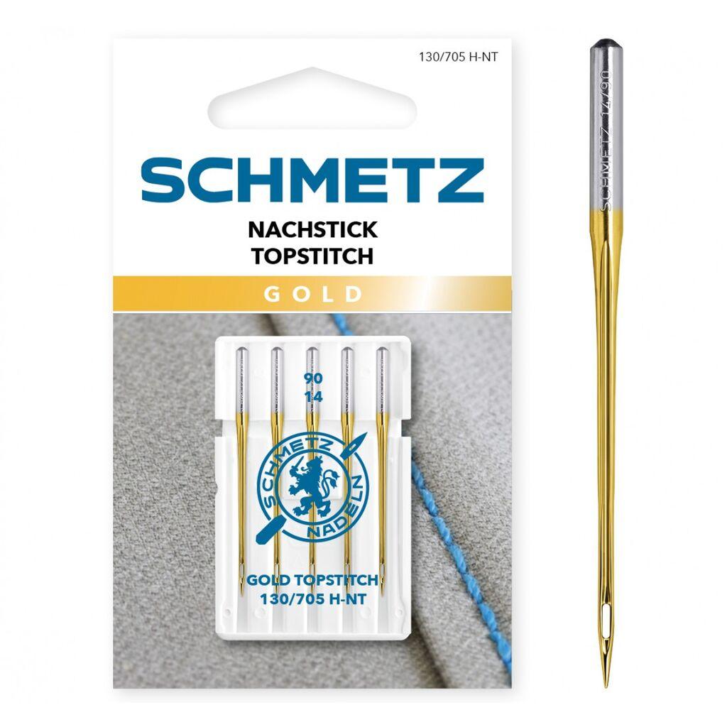 Schmetz Igle Gold Topstitch, NM 90