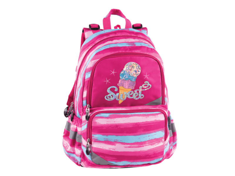 Puls ranac za devoјčice Anatomski sladoled 122303, roze