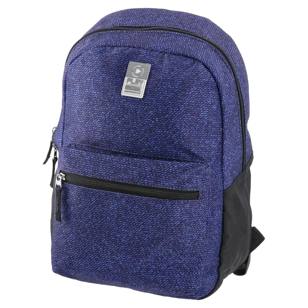 Play Školski ranac za devojčice X33 4Pack, 40x28x18cm, Tamnoplavi