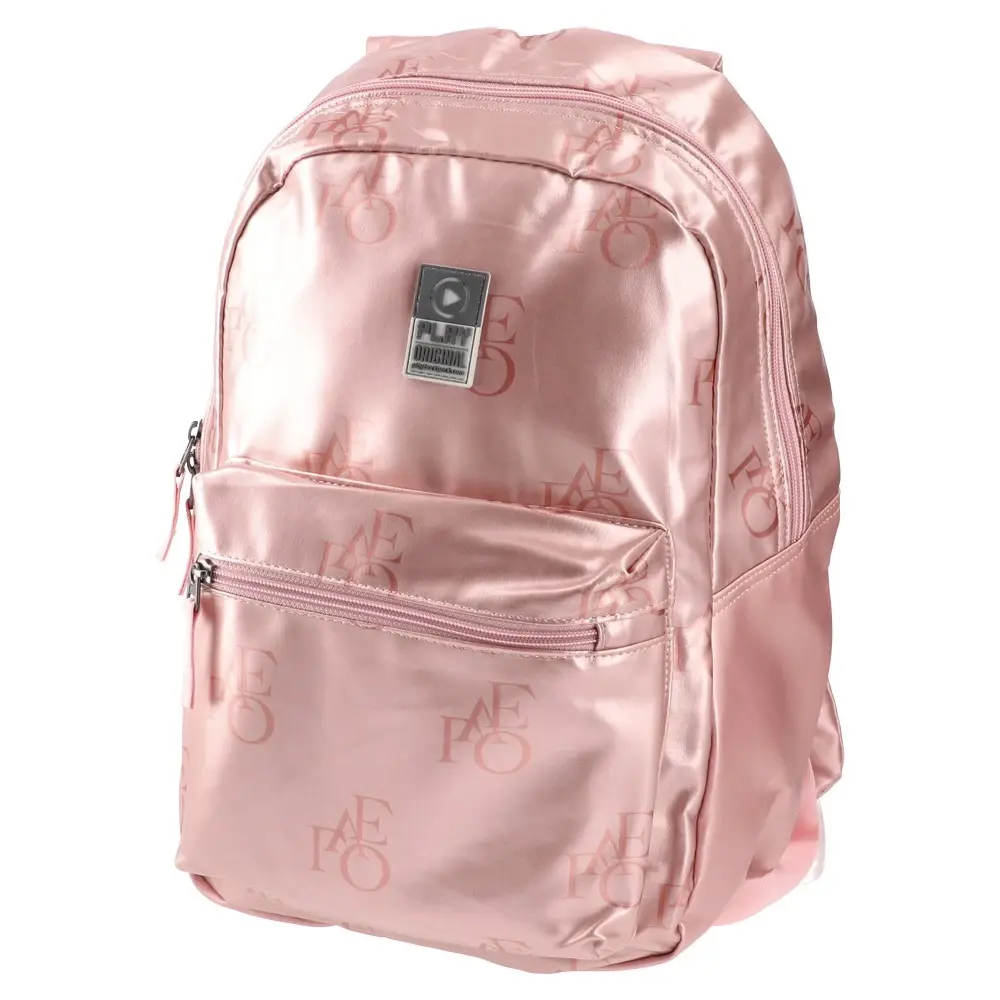 Play Školski ranac za devojčice X26 4Pack, 40x28x18cm, Kajsija