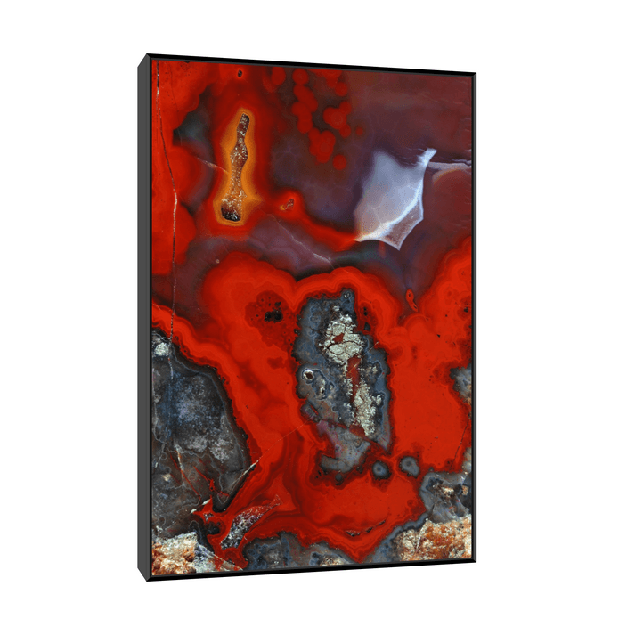 Canvas Slika na platnu Ahat, Sa ramom, 40 x 60 cm, Crni