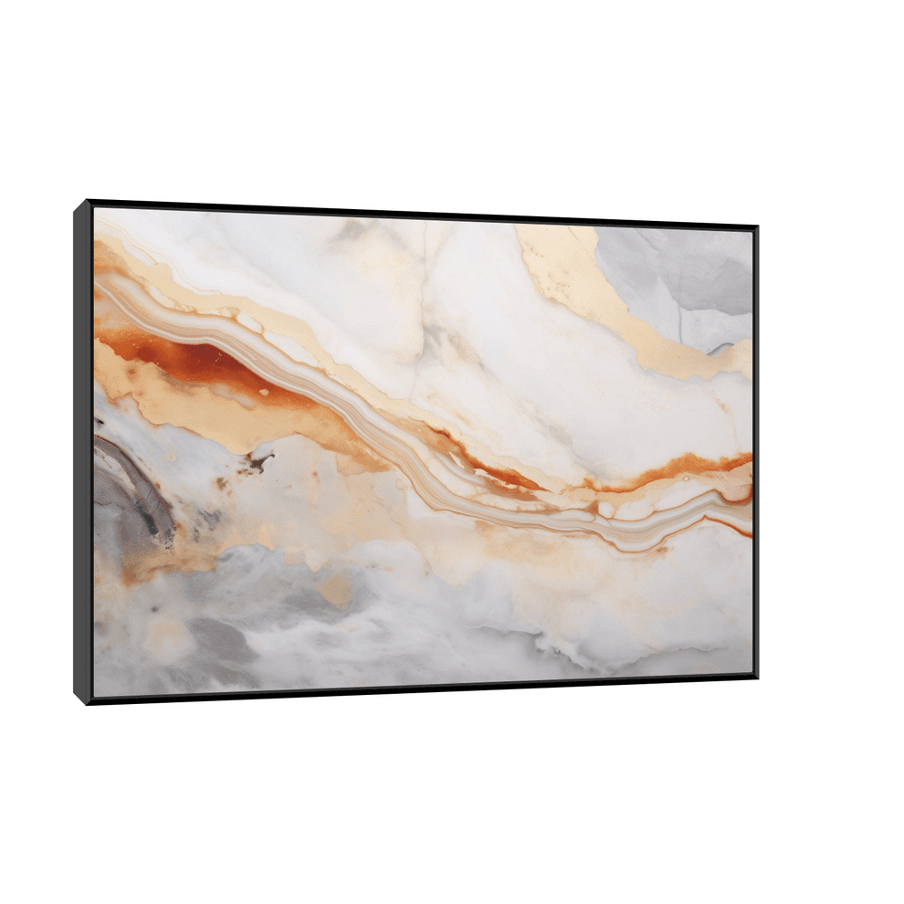 Canvas Slika na platnu Ritam boja, Sa ramom, 45 x 30 cm, Crni