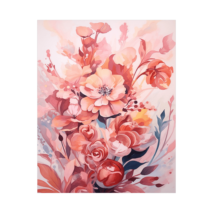 Canvas Slika na platnu Cvetna Čarolija, 60 x 75 cm